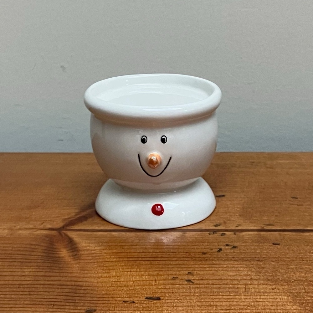 New Hallmark Snowman Candle Holder